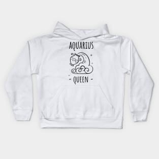 aquarius queen Kids Hoodie